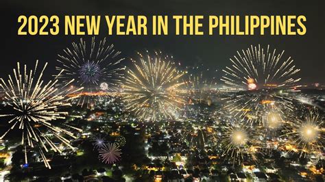New Year’s Eve in the Philippines .